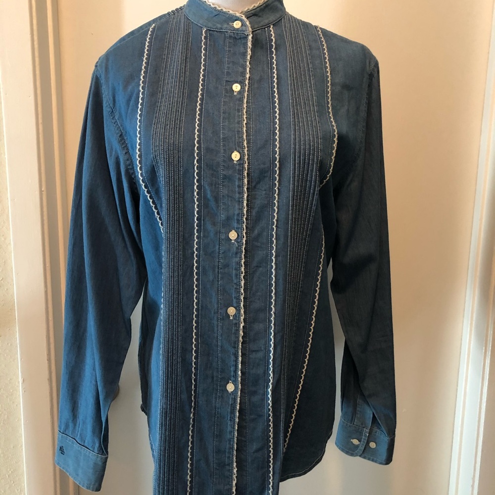 Ralph Lauren Denim Blouse